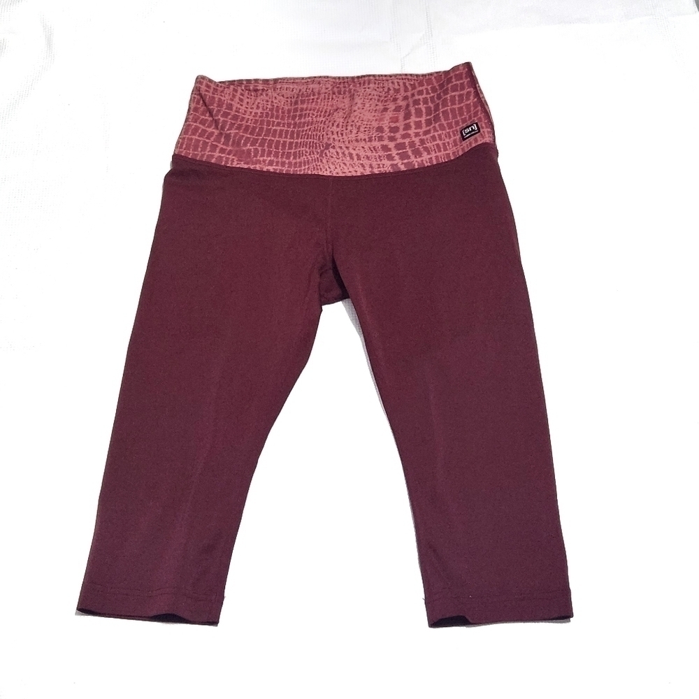Sn Super Natural Wool Blend Crop Lenght Activewear Leggings Size Medium